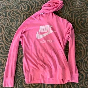 Pink Nike Hoodie